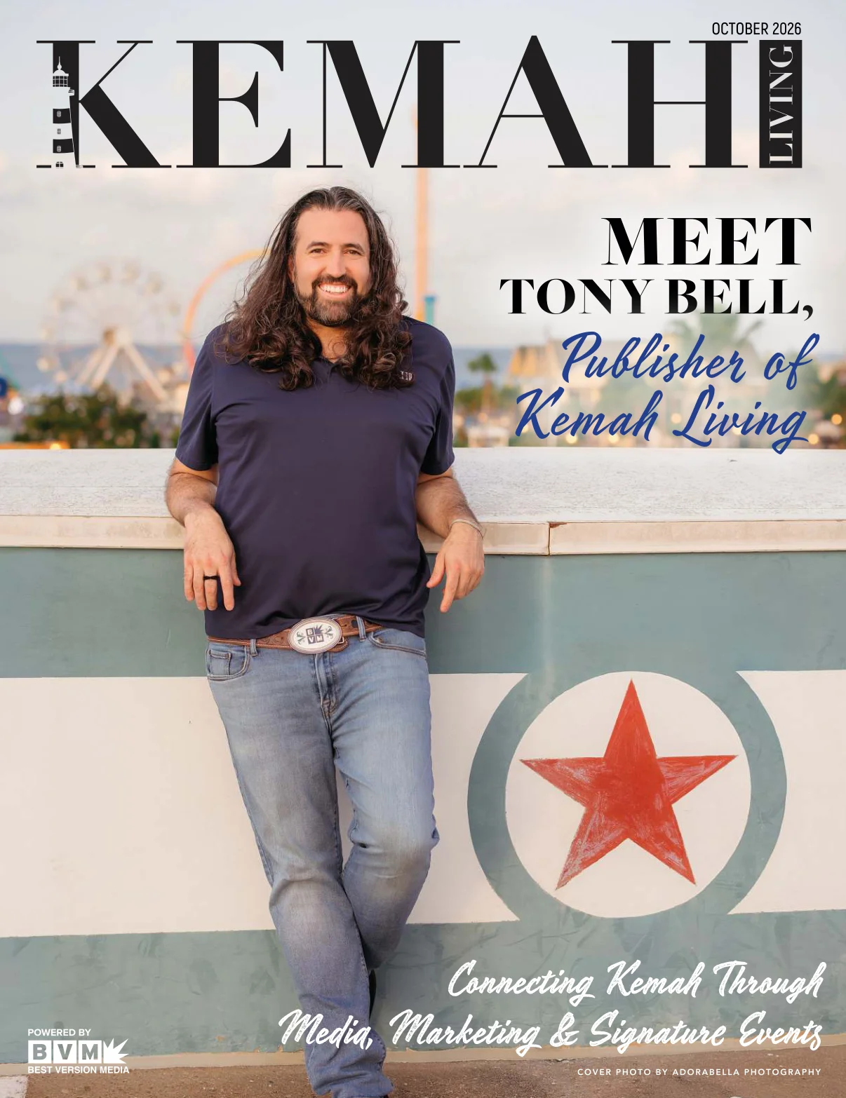 Kemah Living Magazine Cover